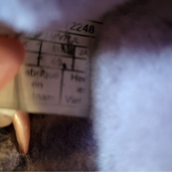 UGG FLUFF YEAH SLIDE Zebra Purple Cream SLIP ON SANDAL US 9 / EU 40 / UK 7 - Picture 11 of 15